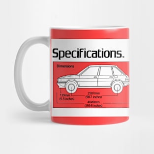 AUSTIN MAESTRO - dimensions Mug